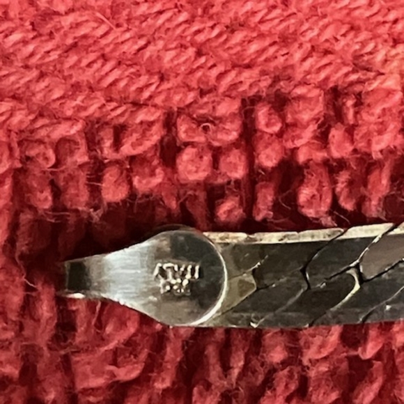 Sterling Silver Herringbone Chain - Picture 2 of 5